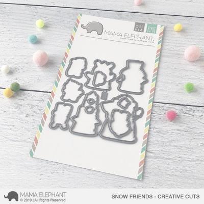 Mama Elephant Creative Cuts - Snow Friends